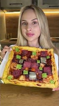 Eating Like in Minecraft for a Whole Day 🟫🍗 #minecraft #minecraftfood #gamingfood #foodchallenge