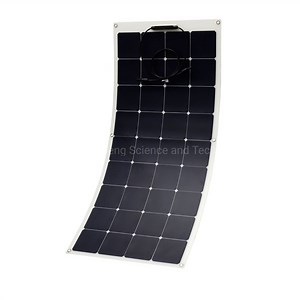 [Hot Item] High-Efficiency 150W Semi-Flexible Solar Panel 36V Monocrystalline PV Module