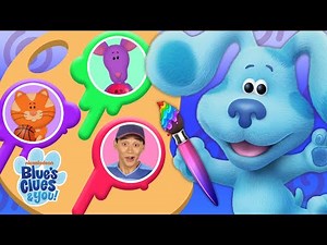 Guess The Missing Color Game #6 With Blue & Josh! 🏀 | Blue's Clues & You!