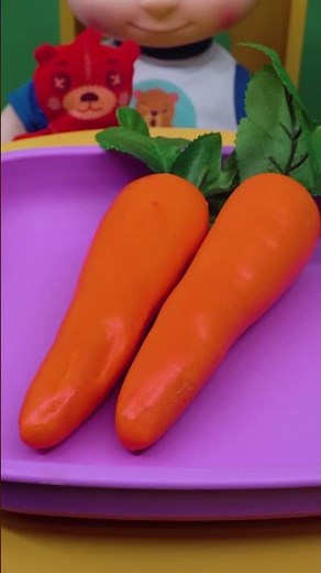 Fruit or Vegetable? - Learning Healthy Foods with JJ and Boba!🍇 #CoComelon #shorts