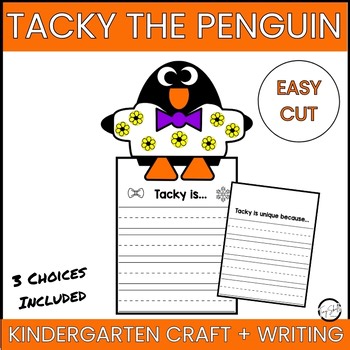 Kindergarten Tacky the Penguin Craft & Writing| Penguin Craft