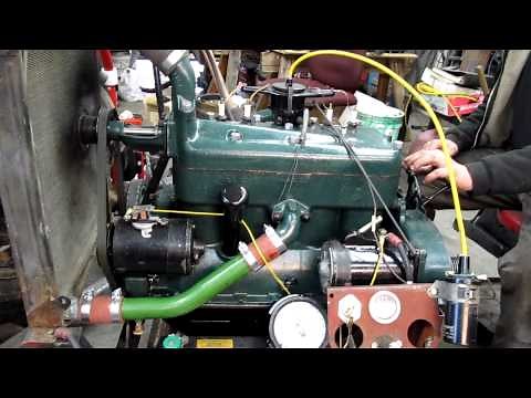 1930 Ford Model A Engine Final Test Run Prior to Installation.MOV