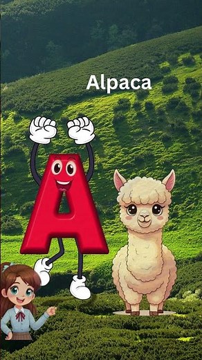 A letter animal song 2 # 🦔 Armadillo,🦙 Alpaca