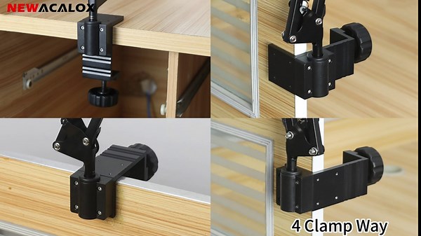 10X Magnifying Glass Light Stand Desktop Lamp Desk Table Close Work Up for Crafting, Model Assembly, Reading, Sewing, Jewelry Making,Easy Adjustable Head Controller, Wide Compatibility Clamp