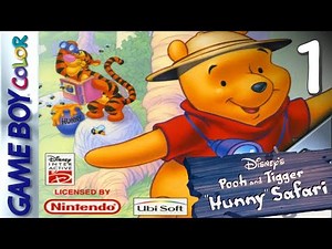 Disney's Pooh and Tigger's Hunny Safari (Game Boy Color) - 4K60 Walkthrough Ep. 1 - Spring Glade