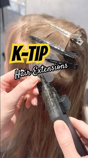 How to Install K-Tip Hair Extensions: Ultra Micro Hidden Bond Technique