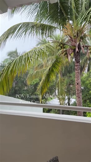 Raining in Punta Cana: Enjoying the Weather