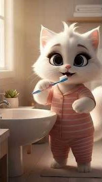 “The Shaking Bus”#cutecat #funnycats #cartoon