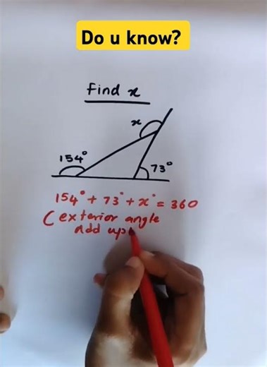 Triangle hack in 1 second solving #triangle #viral #usamath