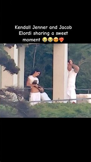 Kendall Jenner and Jacob Elordi sharing a sweet moment #viralvideo #viralshorts#kendall #trending