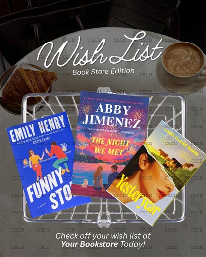 Editable Bookstore Canva Template | Book Wish List Instagram Post | Bookshop Social Media Graphic | Literary Marketing Design