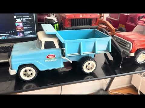 Tonka caa tow truck 1968 tonka hydraulic dump truck 1965-1967 and tonka dump truck with plow 1974