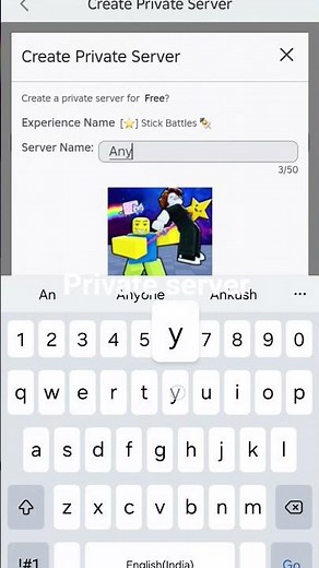 how to make private server in any game of roblox 🤔 😀
