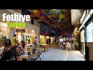 Oludeniz Nightlife - Fethiye - Turkey - Walking Tour 2025