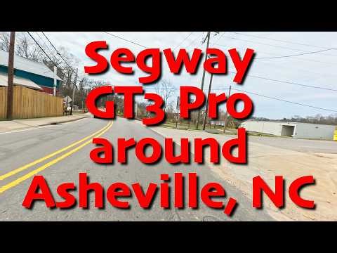 Segway GT3 Pro road test: riding around Asheville, NC