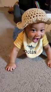 7.5K views · 1K reactions | Azaio where are you going? Lol, Yana is over here making handmade crochet hats!  Inspire others to be limitless. #blessedandgrateful #rainbowbabies #creativity | Marie K. Bright Eyes Look at me | Facebook