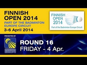 R16 - WD - V.Dergunova / O.Morozova vs Hu L.F. / Pei S.L. - 2014 Finnish Open