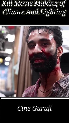 Kill Movie Making Of Climax And Lighting #moviemaking #kill #ytshorts