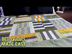 Fat Quarter Masculine Quilt Pattern | Perfect For First-Time Quilters Timber Joiner | National Park