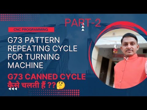 G73 Pattern Repeating cycle.G73 cycle explain part-2 with example.sitaram sir CNC Programming