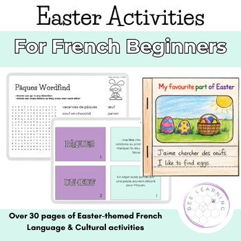 Pâques - French Easter Activities: Cultural, vocabulary building & games.