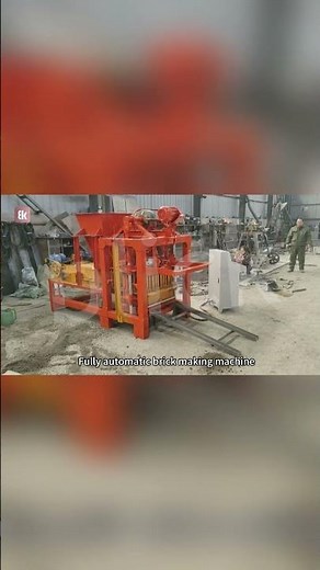 🚀 4-25 Fully Automatic Brick Making Machine – High Efficiency & Precision! 🔥