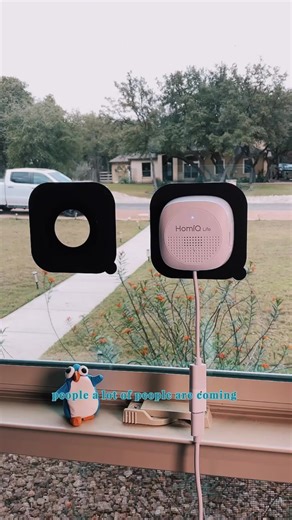 HomiQ Life Window Security Camera with AI Color Vision