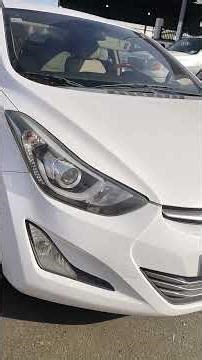 Hyundai Elantra 2016 Model