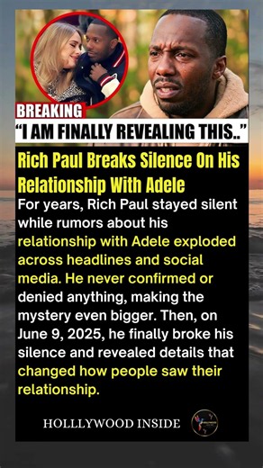 Rich Paul Breaks Silence On His Relationship With Adele #shorts