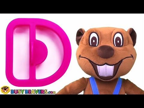 Play-doh Alphabet Lesson Letter D Busy Beavers Remixed & Remade