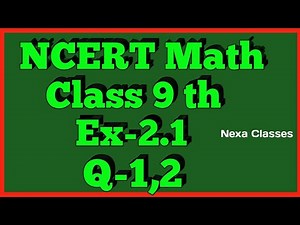 Class 9th,Ex-2.1,Q 1,2 (POLYNOMIALS) Maths CBSE NCERT