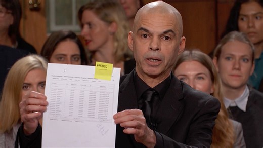 Jeffrey claims he caught Jerry trying to steal the chrome rims off his car! Jerry denies it. | Judge Judy