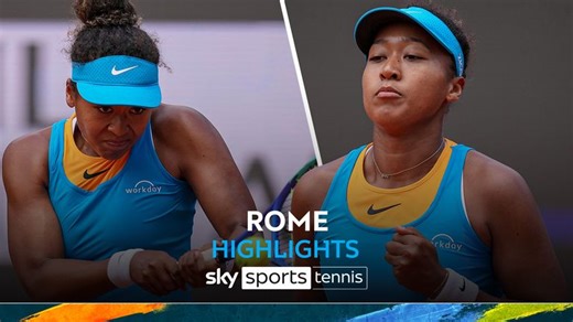 Sara Errani v Naomi Osaka | Rome highlights