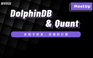 「D&Q Meetup」多因子的批量计算和存储