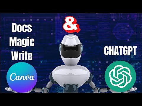 Ultimate Beginner Guide to Using Canva's Magic Write AI 🤖& ChatGPT