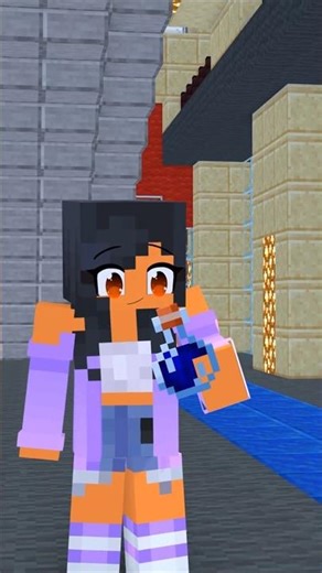 What a transformation! 💪 #minecraft #aphmau #shorts #alex