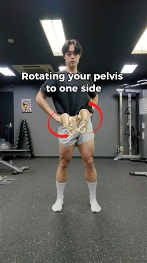 Rotated Pelvis? One Forward, One Back?