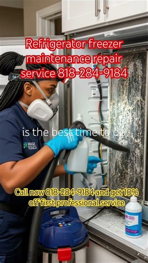 Walk-in refrigerator freezer cooler repair service maintenance Los Angeles Beverly Hills818-284-9184