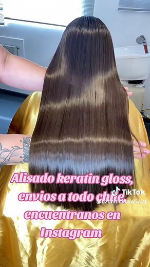 Alisado Keratin Gloss Sin Formol en Chile