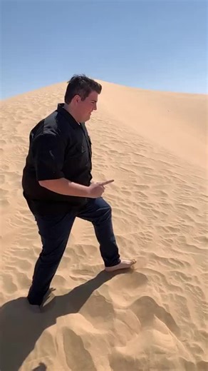 Sand dune Jump | sand dunes