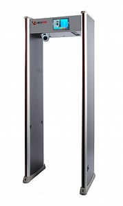 [Hot Item] walk through metal detector body scanner with thermal temperature camera for mall, hospital
