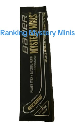 Ranking 2025 Bauer mystery minis #fyp #hockey #bauer #ministicks #rank