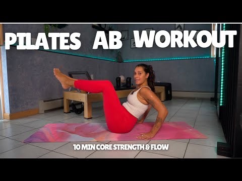 Intermediate Pilates Ab Workout | 10 Min Core Strength & Flow