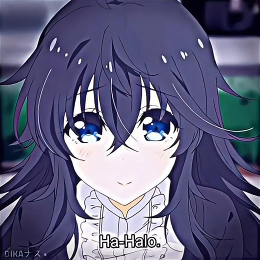 when you finally meet girl from game in real life but..😍 | Netoge no Yome wa Onnanoko #anime