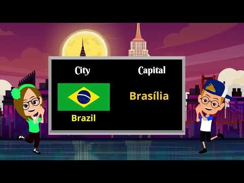 Learn Countries and Capitals of the World | Geography Song for Kids | Jungle Kids TV