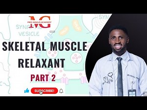 Skeletal Muscle Relaxants (PART 2) Explained Mnemonics | Classification, Mechanism & Clinical Uses