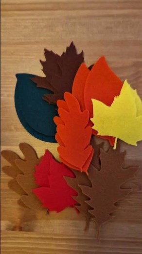 Blattgirlande aus Filz – einfache DIY-Anleitung für herbstliche Deko