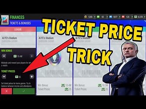 Trick to set TICKET PRICE correctly in Top Eleven 2024