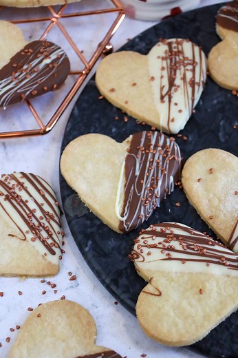 25K views · 314 reactions | Shortbread Hearts  Easy three...