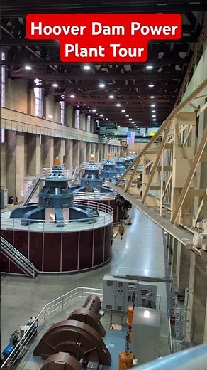 Hoover Dam Power plant Tour #engineering